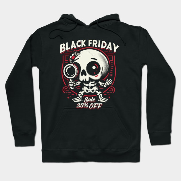 Black Friday Sale Hoodie by Trendsdk